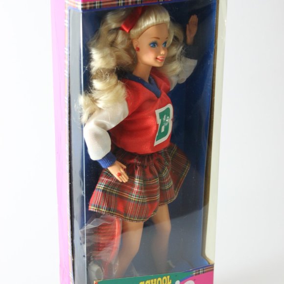 NWB 1992 Back To School Limited Edition Barbie - Picture 3 of 8